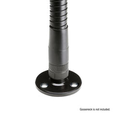 Adam Hall Stands D 921 BLK - Montageplatte für Schwanenhals