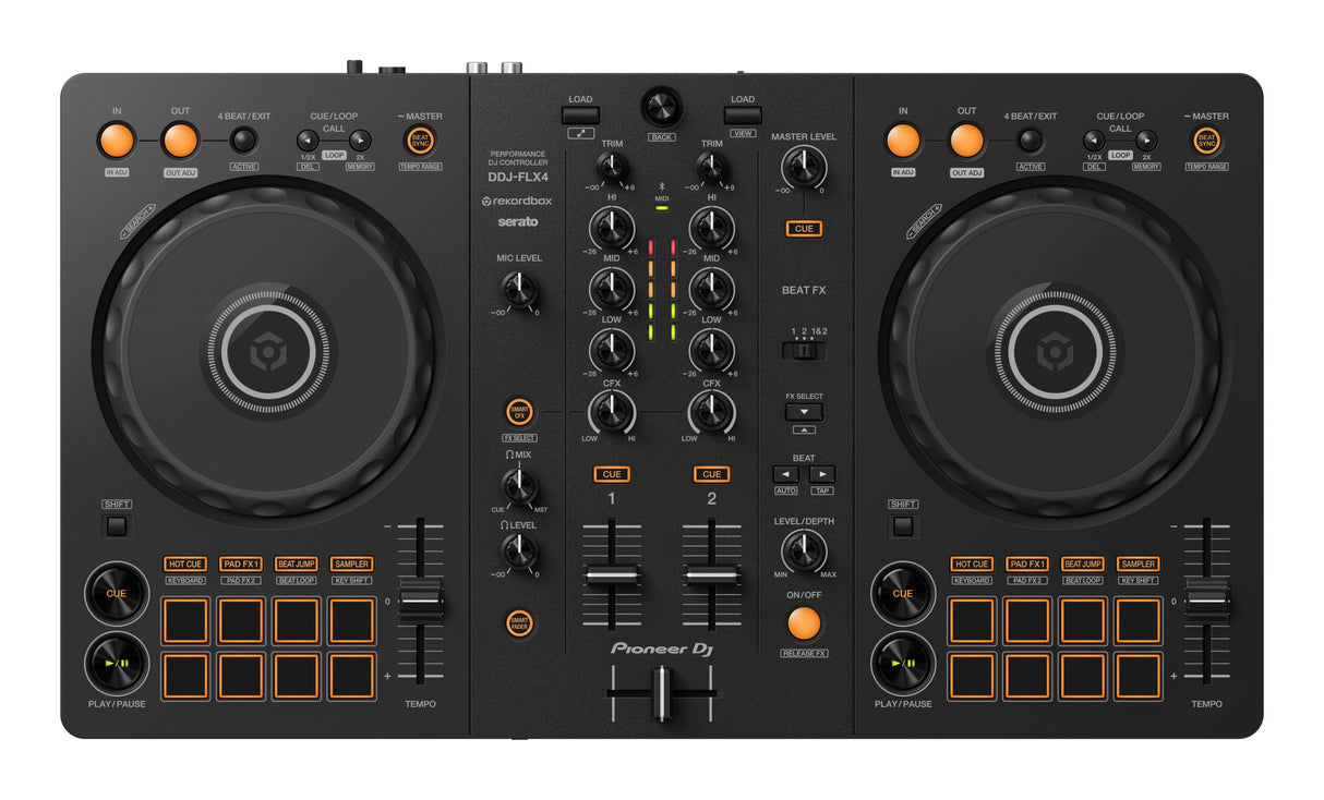 Pioneer DJ FLX4 Monitor Bundle