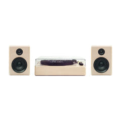Crosley DEAN Turntable Stereo System (Soft Sand)