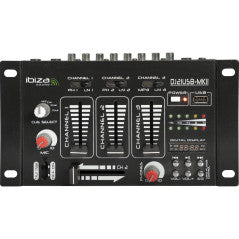 Ibiza DJ21-MKII 4-Kanal DJ-Mischer