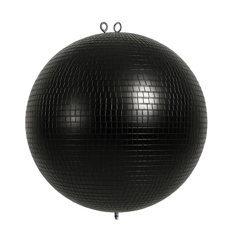 Marconi Spiegelkugel Schwarz (40 cm)