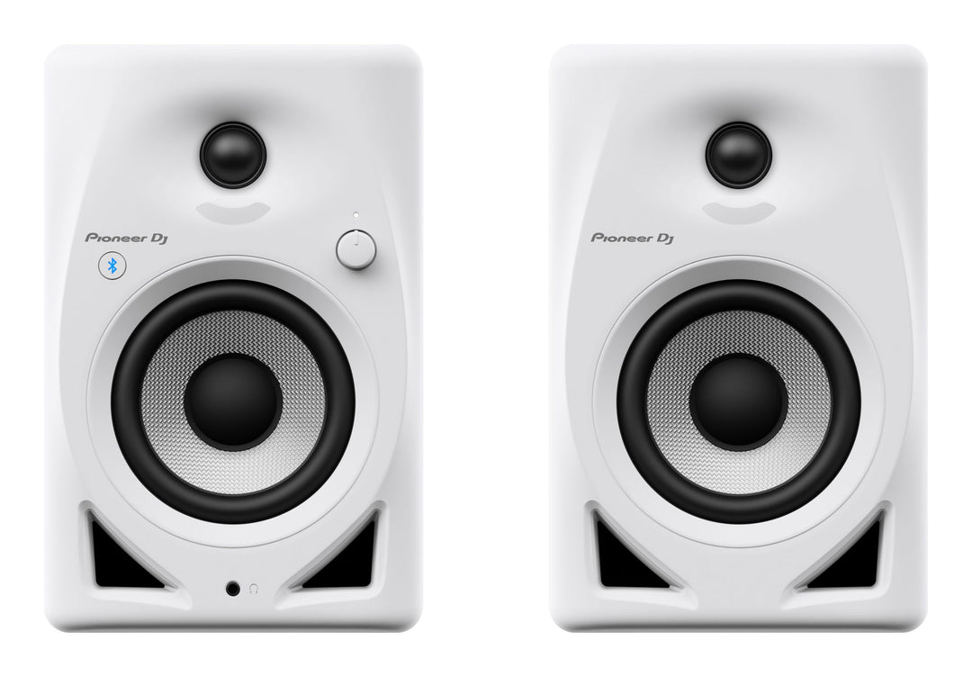 Pioneer DJ DM-40D-BT-W Studiomonitore m. Bluetooth (Weiß)