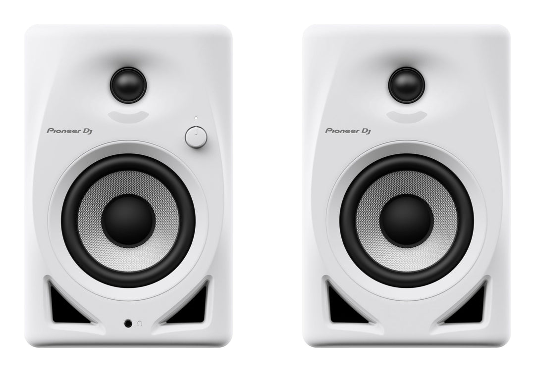 Pioneer DJ DM-40D-W - Aktive Studiomonitore (Weiß)