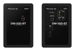 Pioneer DJ DM-50D-BT - Studiomonitore m. Bluetooth (Schwarz)