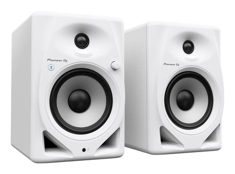 Pioneer DJ DM-50D-BT-W - Studiomonitore m. Bluetooth (Weiß)