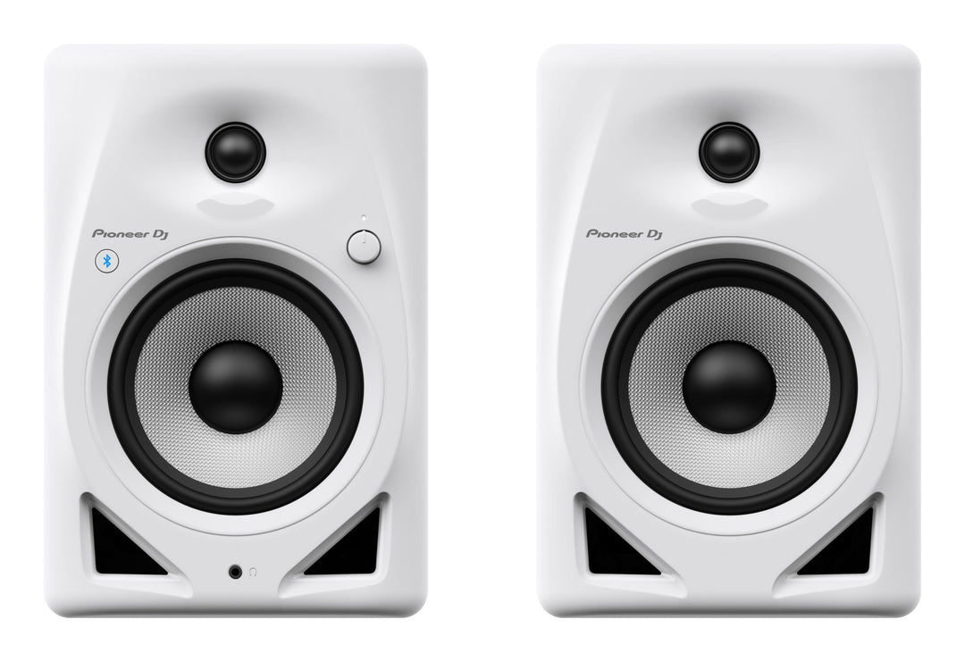 Pioneer DJ DM-50D-BT-W - Studiomonitore m. Bluetooth (Weiß)