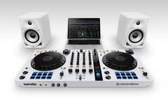 Pioneer DJ DM-50D-BT-W - Studiomonitore m. Bluetooth (Weiß)