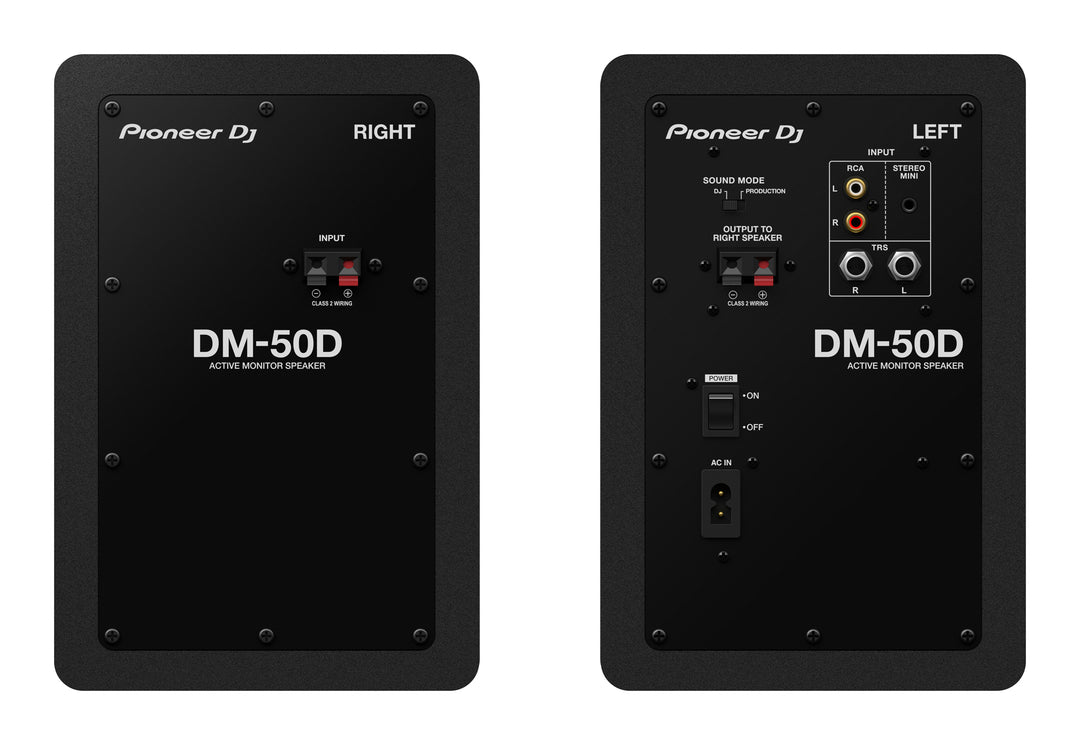 Pioneer DJ DM-50D (Schwarz)