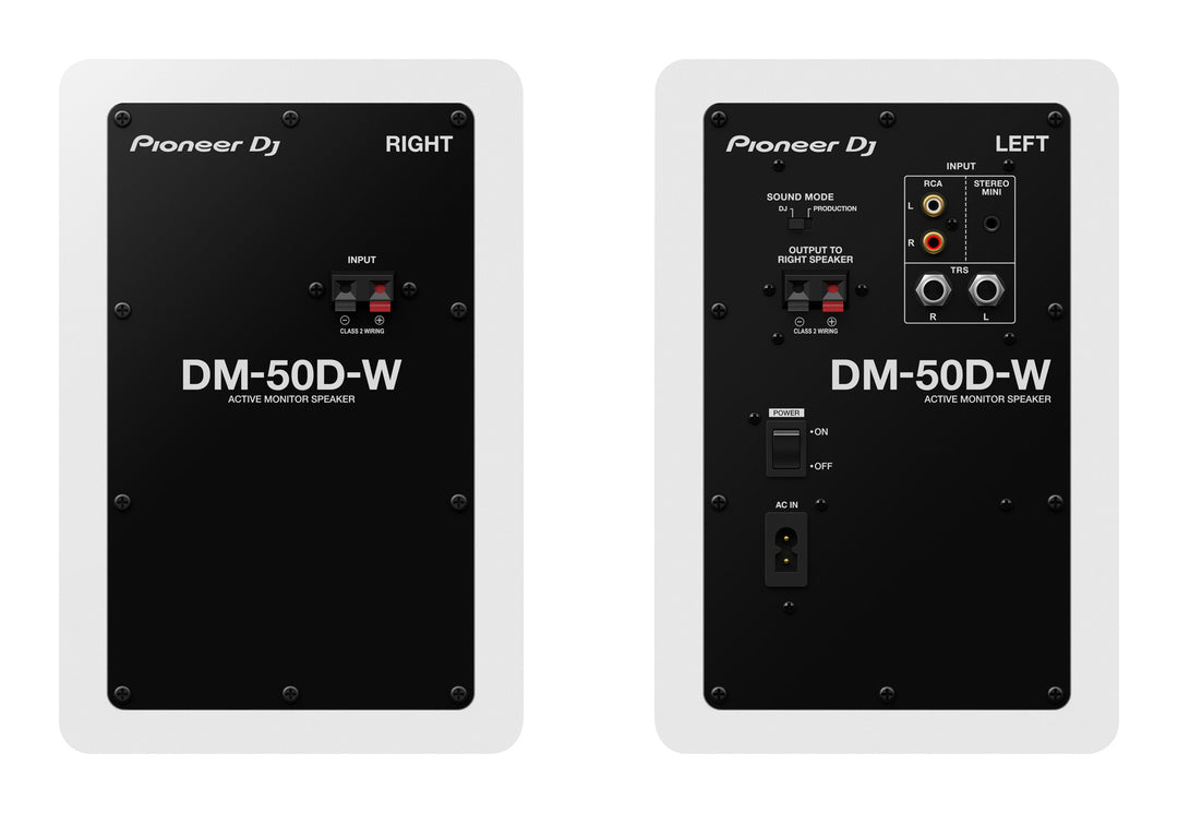 Pioneer DJ DM-50D-W (Weiß)