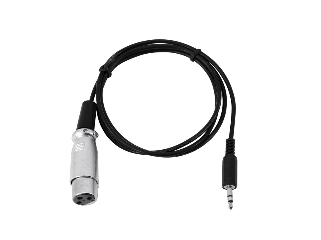 DMX Adapter OUT Klinke 3,5/XLR 1m