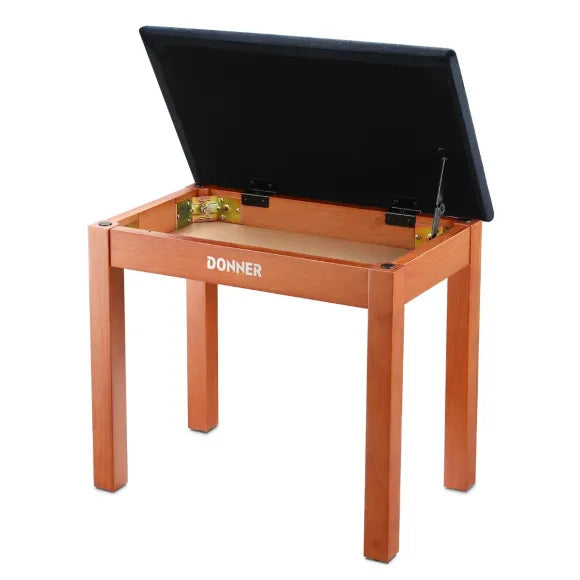 Donner Bench Klavierbank Holz