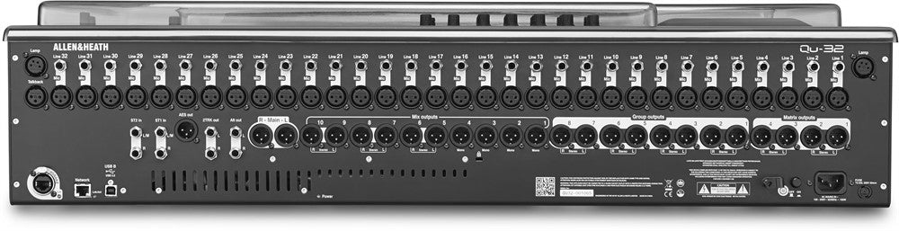 Decksaver Schutz cover für Allen & Heath QU-32