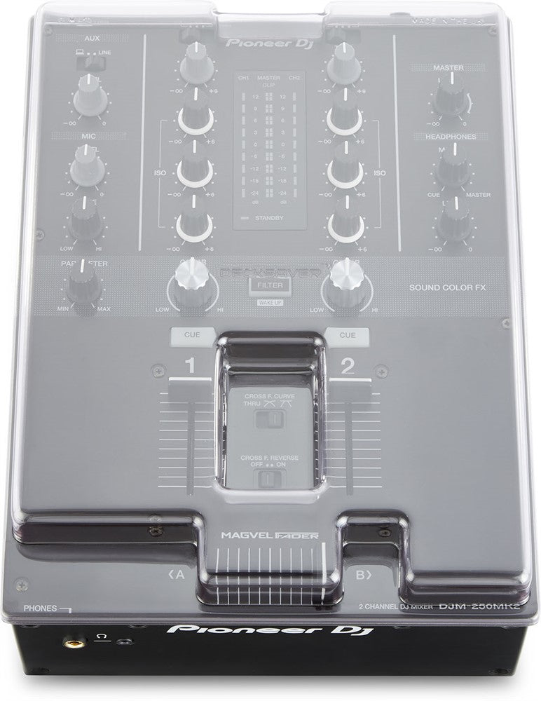 Decksaver Schutz cover für Pioneer DJM-250 MK2 & DJM-450