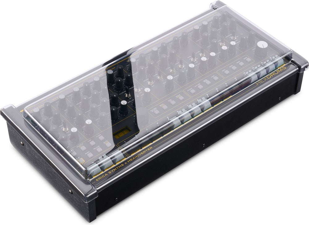 Decksaver Schutz cover für Erica Synths Hexdrums (Soft-Fit)