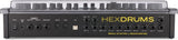 Decksaver Schutz cover für Erica Synths Hexdrums (Soft-Fit)