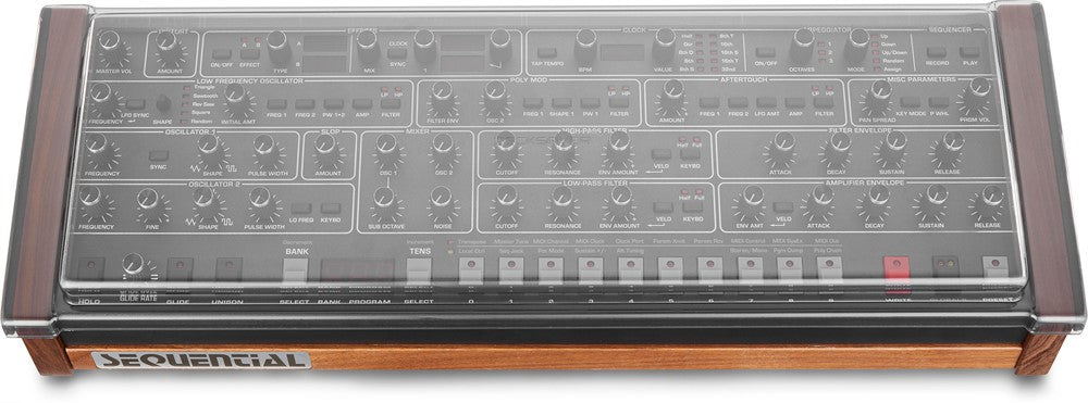 Decksaver Schutz cover für Sequential Prophet-6 Desktop