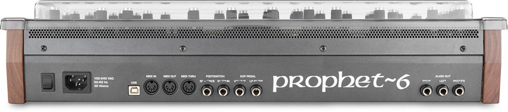 Decksaver Schutz cover für Sequential Prophet-6 Desktop