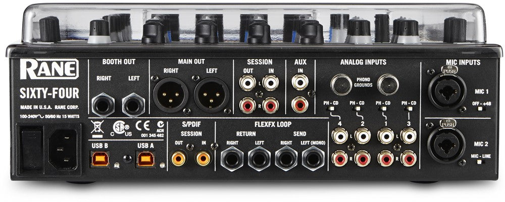 Decksaver Schutz cover für Rane Sixty-Four