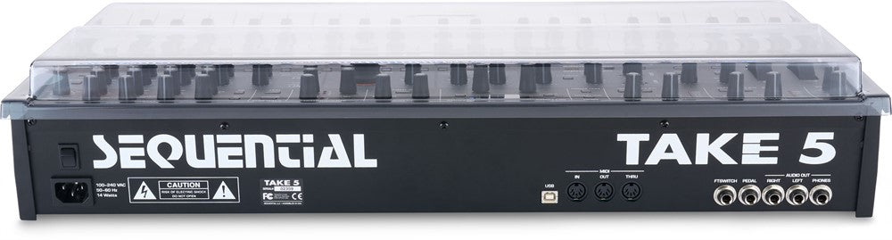 Decksaver-Schutz cover für Sequential Take 5 & Oberheim TEO-5 (Soft-Fit)