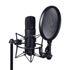 LD Systems DSM 400 Mikrofon Shock Mount mit Pop Filter