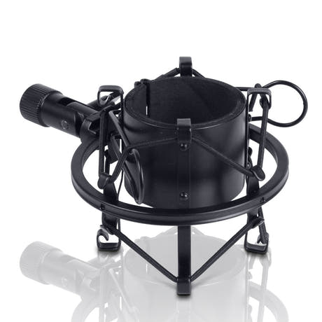 LD Systems DSM 45 Mikrofon Shock Mount (Schwarz, 45-49mm)
