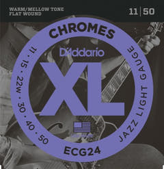Daddario ECG24 Gitarrengurte (Jazz Light, 11-50)