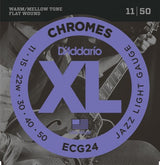 Daddario ECG24 Gitarrengurte (Jazz Light, 11-50)