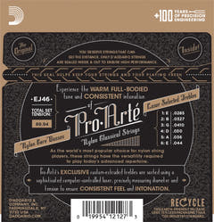 Daddario EJ46 Gitarrengurte (Hard Tension, 0285-044)