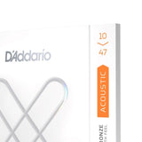Daddario XSAPB1047 Phosphor Bronze Guitar Strings (Extra Light 10-47)
