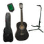 DiMavery AC-303 Konzertgitarre 3/4 (Schwarz) Startpaket