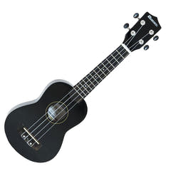 DiMavery UK-200 Sopran Ukulele (Schwarz)