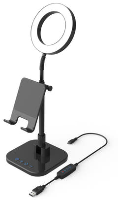 Digipower Succes Handyhalter m. 6" Ringlicht