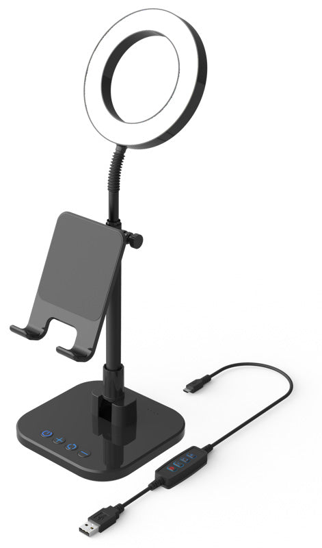 Digipower Succes Handyhalter m. 6" Ringlicht