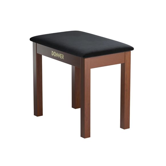 Donner Bench Klavierbank Braun