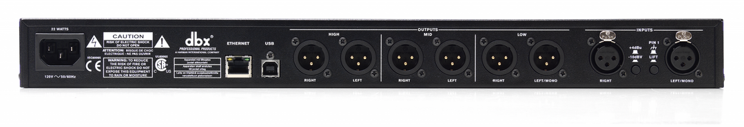 dbx DriveRack PA2 Prozessor
