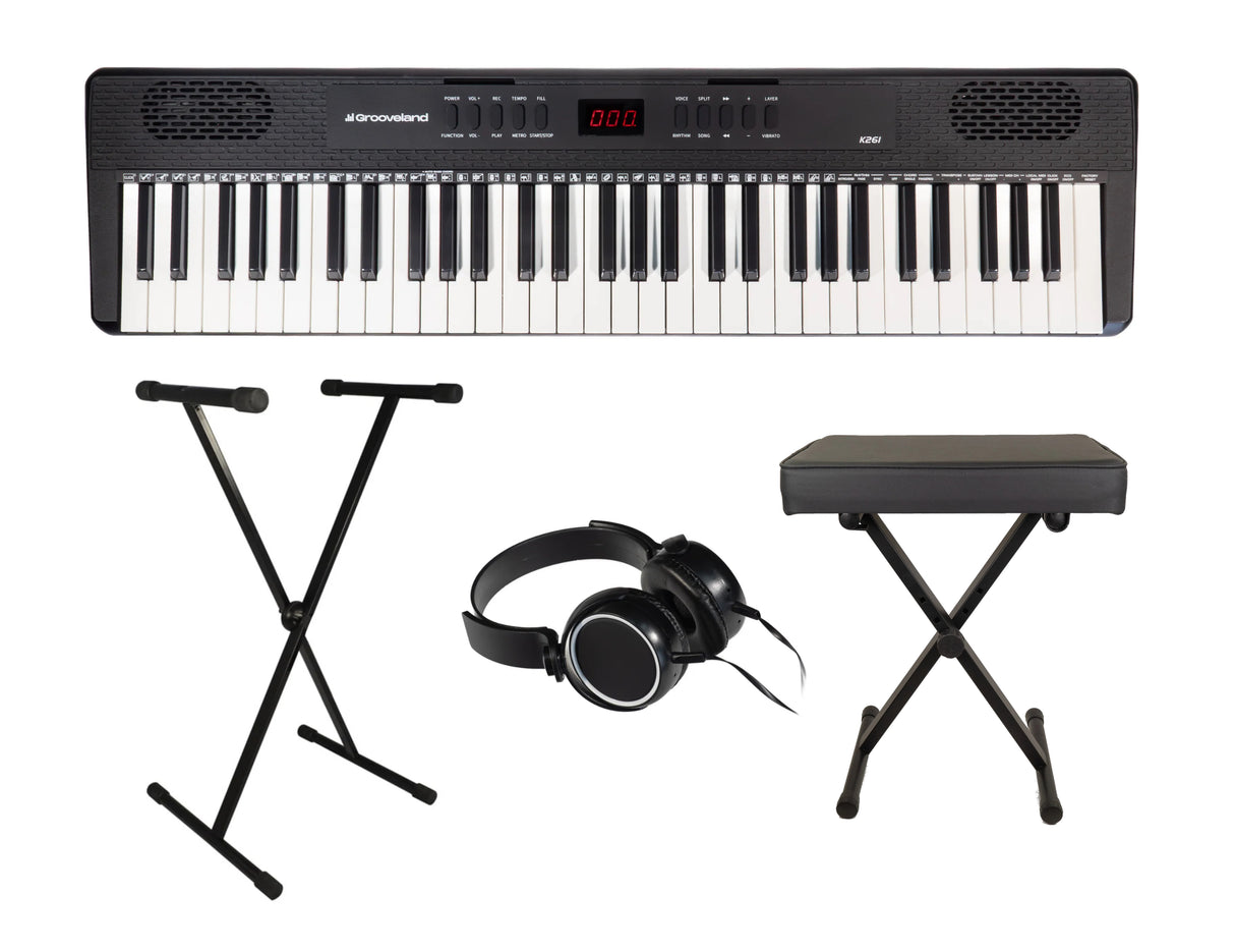 Grooveland E261 Keyboard Starterpaket
