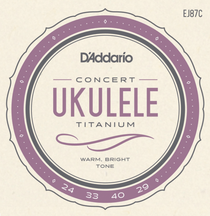 Daddario EJ87C Konzert Ukulele Saitensatz