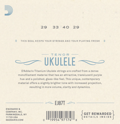 Daddario EJ87T Tenor Ukulele Saitensatz