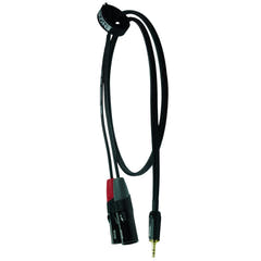 Enova Adapterkabel MiniJack > 2 x XLR-Stecker, 1 Meter