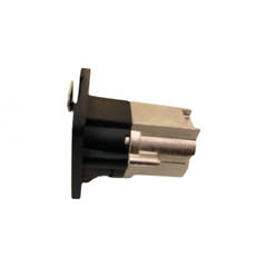 Enova RJ45-Chassis-Durchführung Cat6A, schwarz