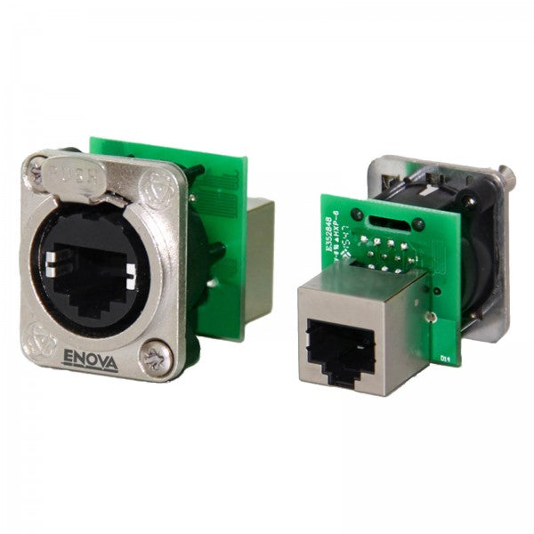 Enova RJ45-Gehäusedurchführung CAT5E Blank