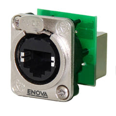 Enova RJ45-Gehäusedurchführung CAT5E Blank