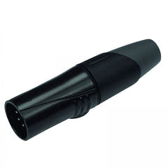 Enova 5-poliger XLR-Kabelstecker, schwarz
