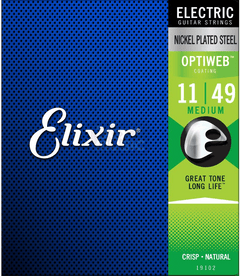 Elixir Optiweb Gitarrengurte (Medium, 11-49)