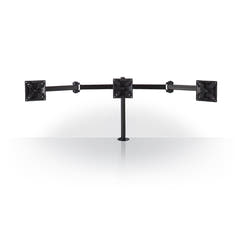 Ergonomische Bildschirmhalterung für 3 Bildschirme (14-24")