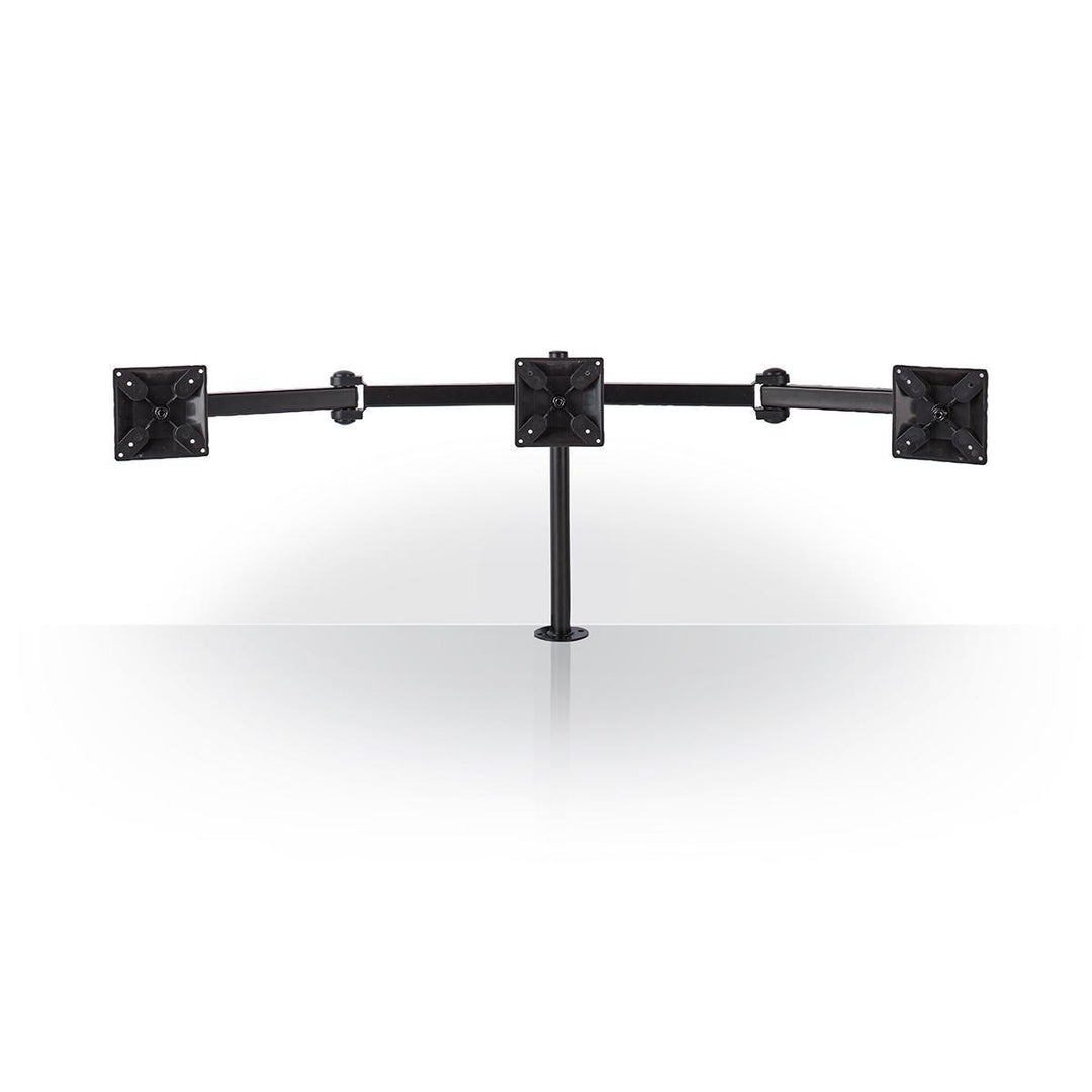 Ergonomische Bildschirmhalterung für 3 Bildschirme (14-24")