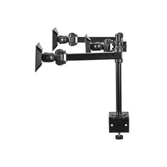 Ergonomische Bildschirmhalterung für 3 Bildschirme (14-24")