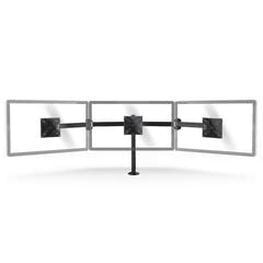 Ergonomische Bildschirmhalterung für 3 Bildschirme (14-24")
