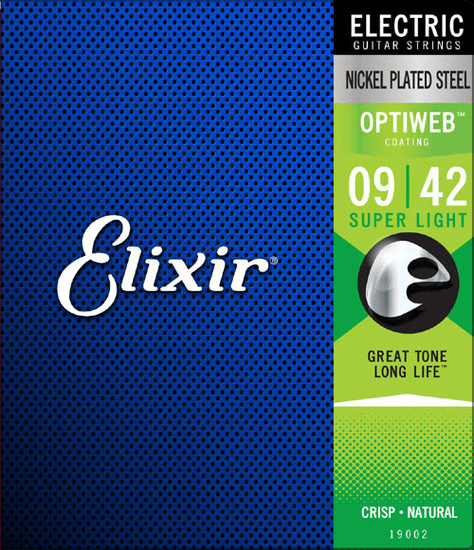 Elixir Optiweb Gitarrensaiten (Super Light, 09-42)