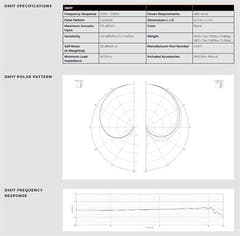 Earthworks DM17 Tom- und snare-drum-Mikrofon